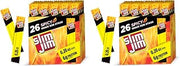 Slim Jim Smoked Meat Sticks, Spicy Flavor, 6g Protein Per Serving, Snack Size, Easter Basket Stuffer for Men, 0.28 oz.,26 Count (Pack of 2)