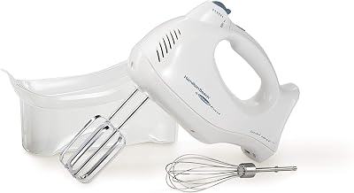 Hamilton Beach Power Deluxe 6-Speed Electric Hand Mixer With QuickBurst