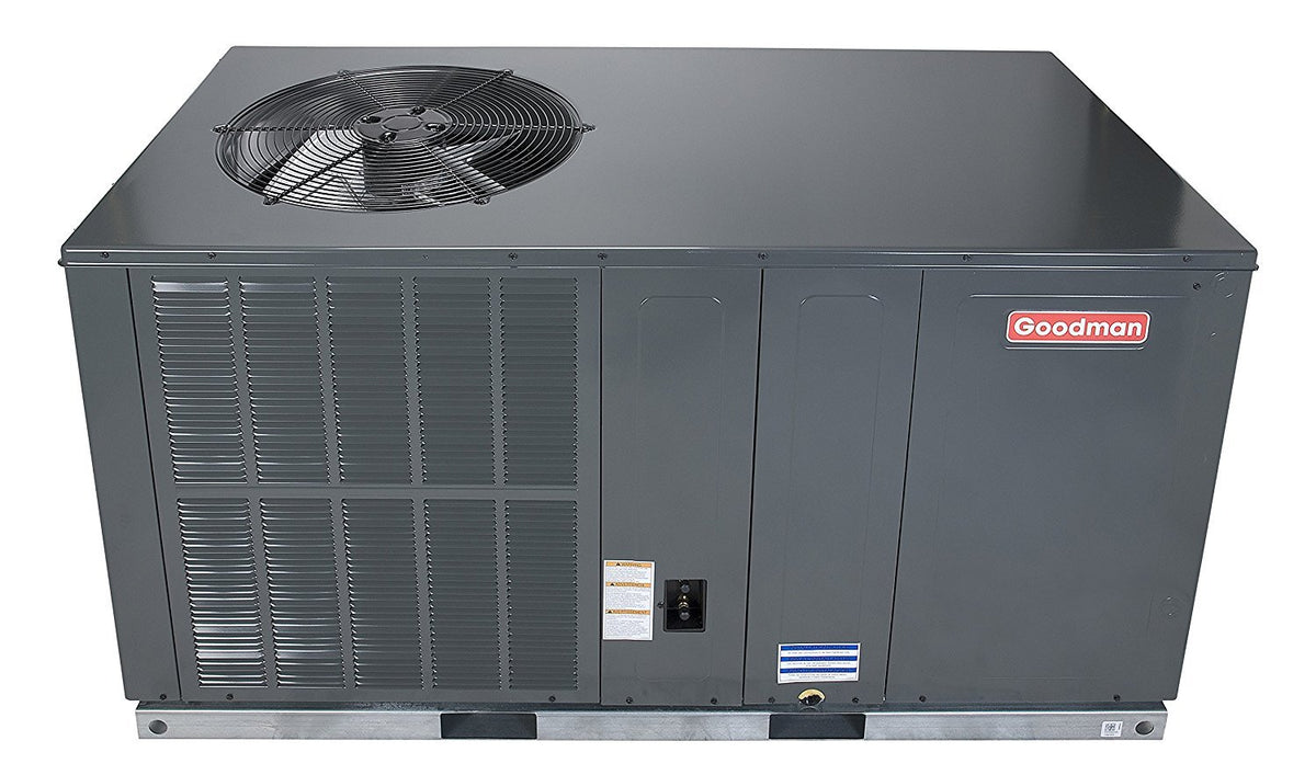 3 TON 13.4 SEER2 Horizontal AC Only Packaged Unit () by Goodman – 3 tons, architectural gray, Model GPCH33631