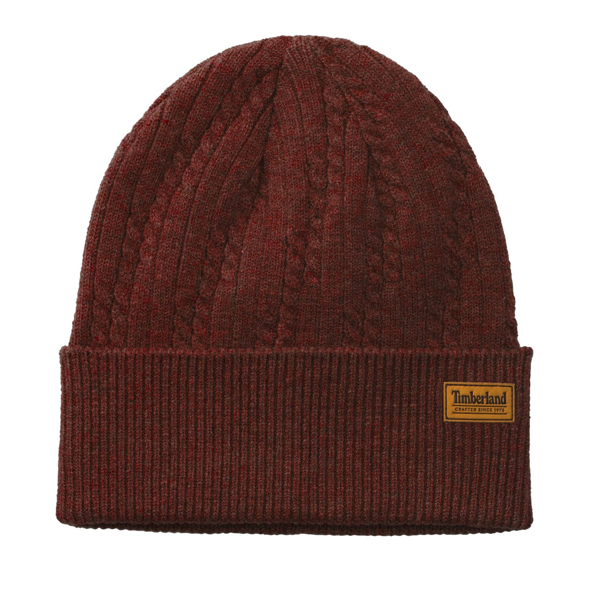Women's Gradation Cable Cuff Hat by Timberland – Polyester, Chili Oil, Model 29TB0A2PPF