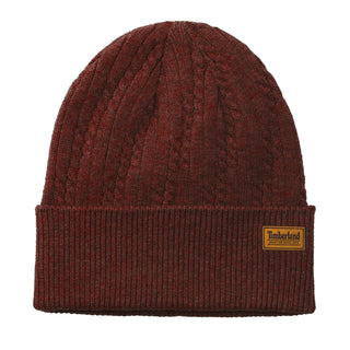 Women's Gradation Cable Cuff Hat by Timberland – Polyester, Chili Oil, Model 29TB0A2PPF