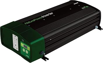 Nature Power 2000-Watt Pure Sine Wave Inverter with 55-Amp Inverter Charger