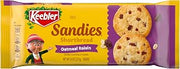 Keebler Sandies Shortbread Oatmeal Raisin Cookies, Pantry Pack, 9.8 oz