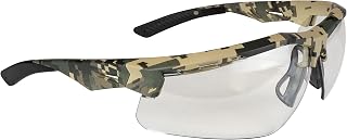Radians Thraxus Safety Glasses, Digital Camo Frame, Clear Anti-Fog Lens