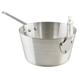 Aluminum Sauce Pan by Winco – 5.5 Quarts, 5.2 liters, Aluminum, Model ALSP-5