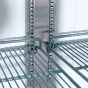 Reach In Freezer by Nexel – Stainless Steel, Silver, Model CFD-2FF-G-HC