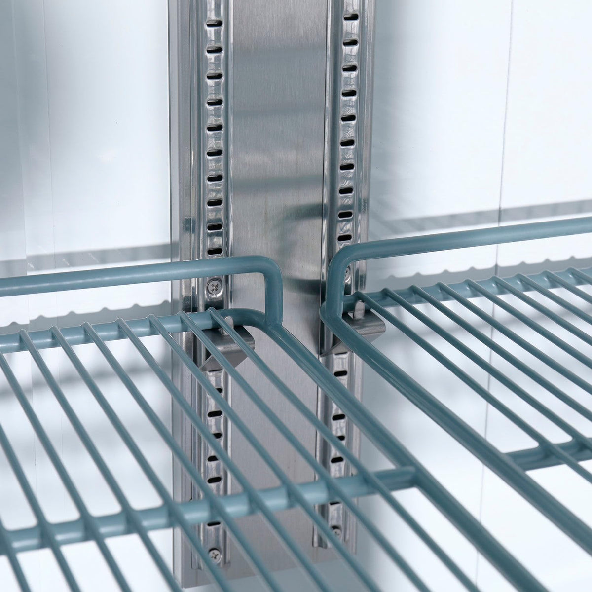 Reach In Freezer by Nexel – Stainless Steel, Silver, Model CFD-2FF-G-HC