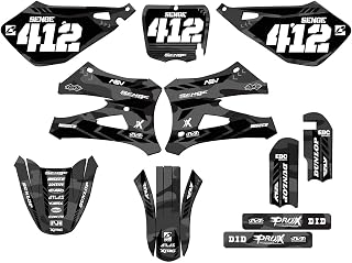 10-20 SR/FWE CX 50 APACHE Grey Complete Kit With Rider I.D. Compatible with Cobra | Senge Graphics Inc