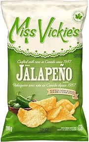 Miss Vickie's Kettle Cooked Jalapeno Potato Chips 200g/7.1 oz. (Imported from Canada)