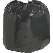 Black Low-Density Recycled Can Liners by Nature Saver – X-Large, 56.0 gallons, Plastic, Black, Pack of 100