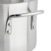 6.0mm Aluminum Sauce Pot by Winco – 8 Quarts, 7.57 liters, Aluminum, Silver, Model ASHP-08