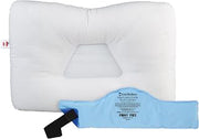 Core Products Tri-Core Cervical Pillow, Firm, Full Size Dual Comfort CorPak, 6" x 20"
