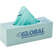 Pet Waste Plastic Bags by Global Industrial – 1 Count (Pack of 1), Plastic, Green, Model 695797
