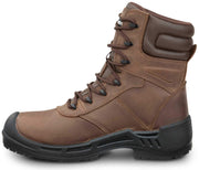 Mens 8 Brown MaxTRAX Comp Toe WP Insulated SRO Boot 9.5 EW by SR Max – 9.5 X-Wide, Leather, Brown, Model Logan
