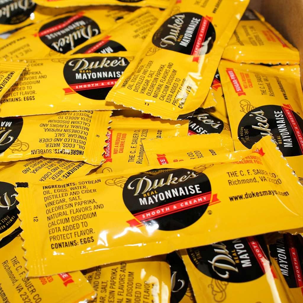 DUKE'S Real Mayo / 0.42 Ounce (Pack of 200) / Packet Mayonnaise