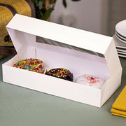 SOUTHERN CHAMPION TRAY 12-1/2" L x 5-1/2" W x 2-1/4" H - 200ct / White / 4.5 pounds Bakery Take Out Containers