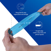 Shatterproof Ruler by Westcott – Plastic, Blue