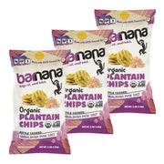 Barnana Himalayan Pink Sea Salt / 5 Ounce (Pack of 3) / Chips Dried Banana Chips