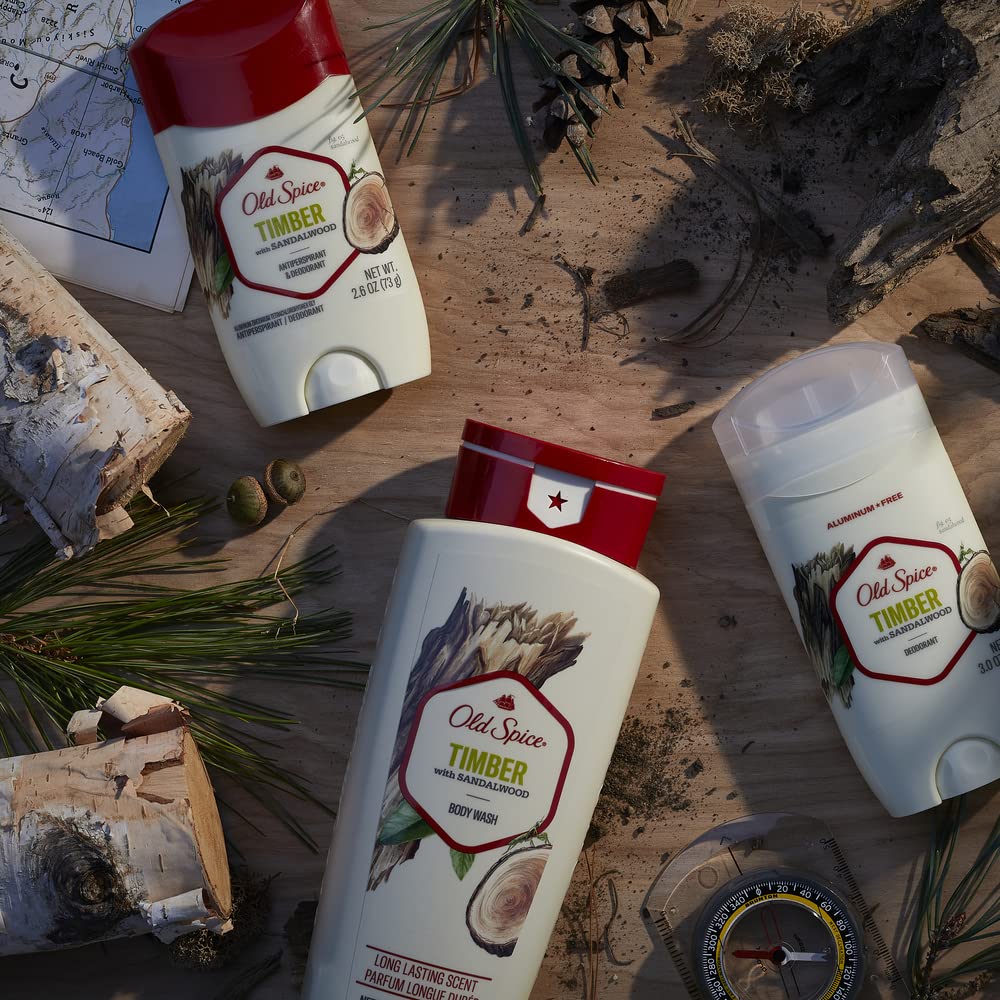 Old Spice 16 Fl Oz (Pack of 1) / Amber / 1 Body Washes