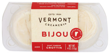 Bijou Goat Cheese by Vermont Creamery – 4 Ounce (Pack of 1), Model 0011826121008