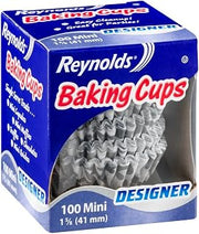 Reynolds Baking Cups - Designer - 100 Mini - 41 mm - Pack of 4