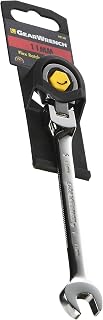 GEARWRENCH 12 Pt. Flex Head Ratcheting Combination Wrench, 11mm - 9911D