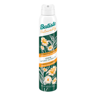Natural - Green Tea Chamomile 4.23 oz. by Batiste – 4.23 Ounce (Pack of 1), Clear