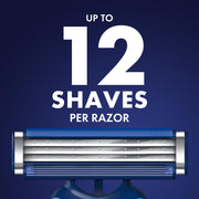 Gillette 1 Count (Pack of 8) / Sensor3 Comfort (8ct) / Blue Disposable Razors