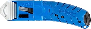 Pacific Handy Cutter AR3 Guarded Auto Retract Safety Cutter with Ambidextrous Twist Handle, Cuts Boxes, Cardboard, Tape, Plastic Straps, and More