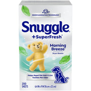 SuperFresh Dryer Sheets by Snuggle – 200 Count (Pack of 1), Blue Sparkle