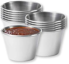 4 oz Sauce Cup, Stainless Steel
