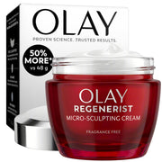 Olay Fragrance-Free / 2.6 Ounce (Pack of 1) / Red Face Moisturizers