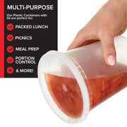 Stock Your Home 32 oz/48 Count / multi-colored / 32.0 ounces Container Sets