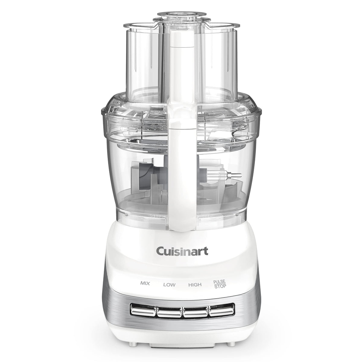 13-Cup Multifunctional Food Processor White & Core Elements™ Juicing Center for FP-110 & FP-130 Series Food Processors by Cuisinart – 13-Cup, Plastic (BPA-free), White