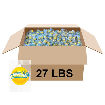 Candies, Wrapped - 27 lbs by Lemonhead – 432 Ounce (Pack of 1), Red, Model PP-GRCE35130