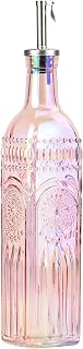 10 Strawberry Street Devonshire Textured Glass Oil Cruet (Blush Luster)