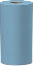 Wypall 35431 X60 Cloths, Small Roll, 19 3/5 x 13 2/5, Blue, 130/RL, 6 RL/CT