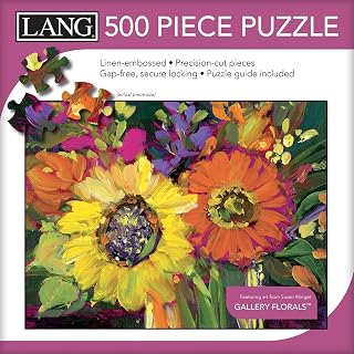 Lang 500PC Puzzle GLLRY FLRL, Gallery Florals