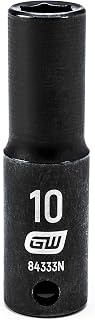 GEARWRENCH 3/8" Drive Deep Impact Metric Socket 10mm, 6 Point - 84333N