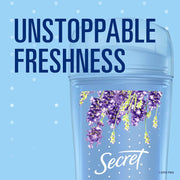 Secret 3.4 Ounce (Pack of 3) / Clear Gel- 3.4oz (Pack of 3) / Lavender Scent, 3.4oz, Pack of 3 Antiperspirant Deodorant