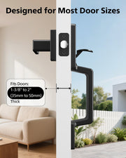 Built-in WiFi Smart Lock with Handle by PHILIPS – Commercial Grade