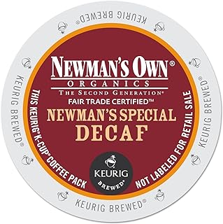 Green Mountain Coffee Roasters Newman's Own Organics Newman's Special Decaf Keurig Single-Serve K-Cup Pods, Medium Roast Coffee, 24 Count