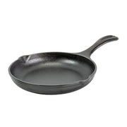 Chef Collection 8 Inch Pre-Seasoned Cast Iron Skillet by Lodge – 8" (Pack of 1), 375.0 milliliters, Cast Iron, Black, Model LC8SK