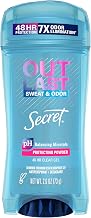 Secret Outlast Antiperspirant & Deodorant Clear Gel, Protecting Powder 2.7 oz