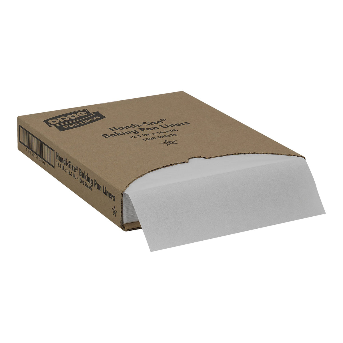 Dixie Grease-Proof Non-Stick Pan Liner by GP PRO (GEORGIA-PACIFIC), White, HS1000, 16.38'' Length x 12.19" Width, (Case of 1,