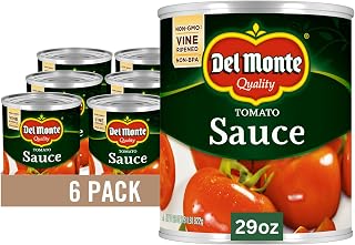 Del Monte Tomato Sauce, 29 oz. Can (Pack of 6)