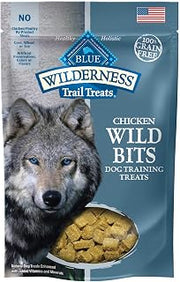 Blue Buffalo Wilderness 100% Grain-Free Wild Bits Chicken Recipe Dog Treats - 4oz Pack of 8