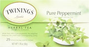 Twinings Pure Peppermint Tea, 25 Count
