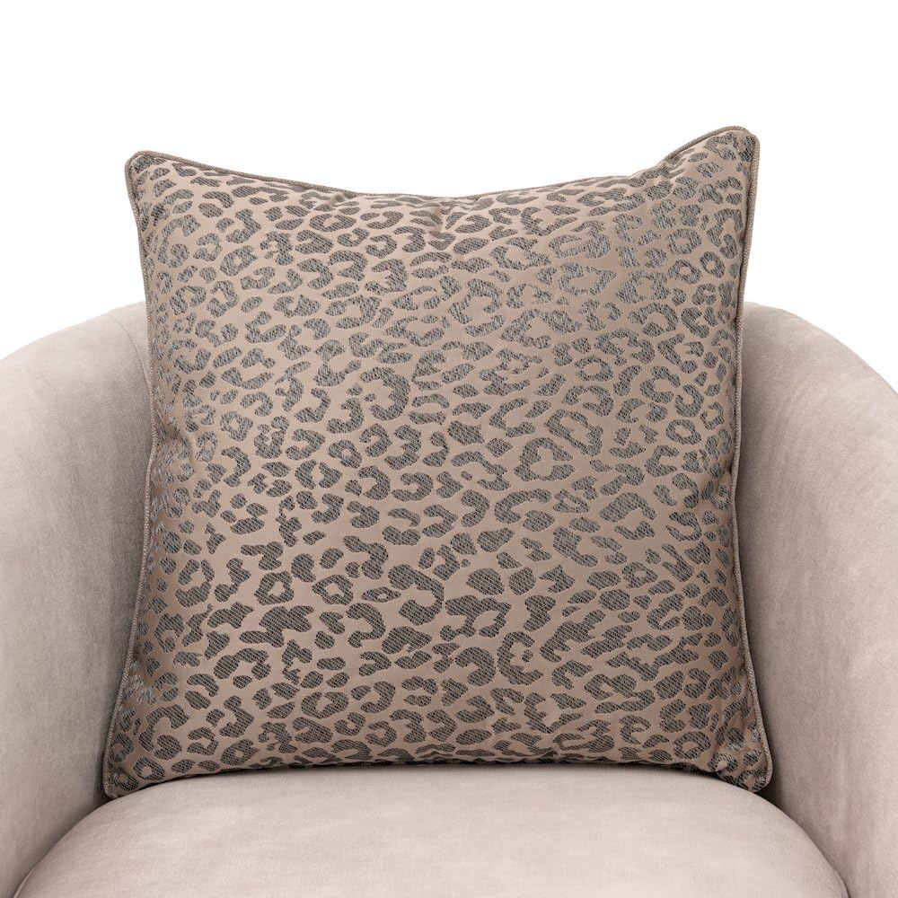 Mod Dream Beige Accent Chair with Elegant Design by Michael Amini – Solid; Manufactured Wood, Rich Champagne, Model LFR-MDRM835-DVE-142