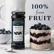 Blueberry Fruit Spread - 10oz - 100% from Fruit by ST. DALFOUR – 10 Ounce (Pack of 6), Pack of 6, Model 95724